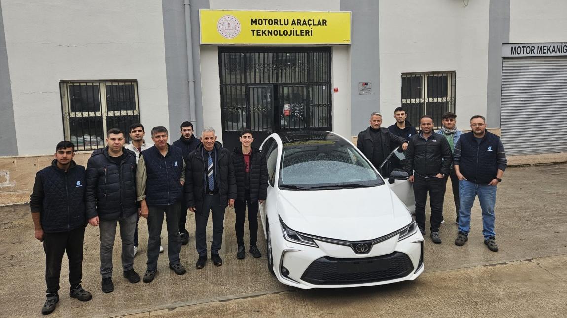 Okulumuza Toyota Türkiye Otomotiv A.Ş Tarafından Eğitim Aracı Desteği